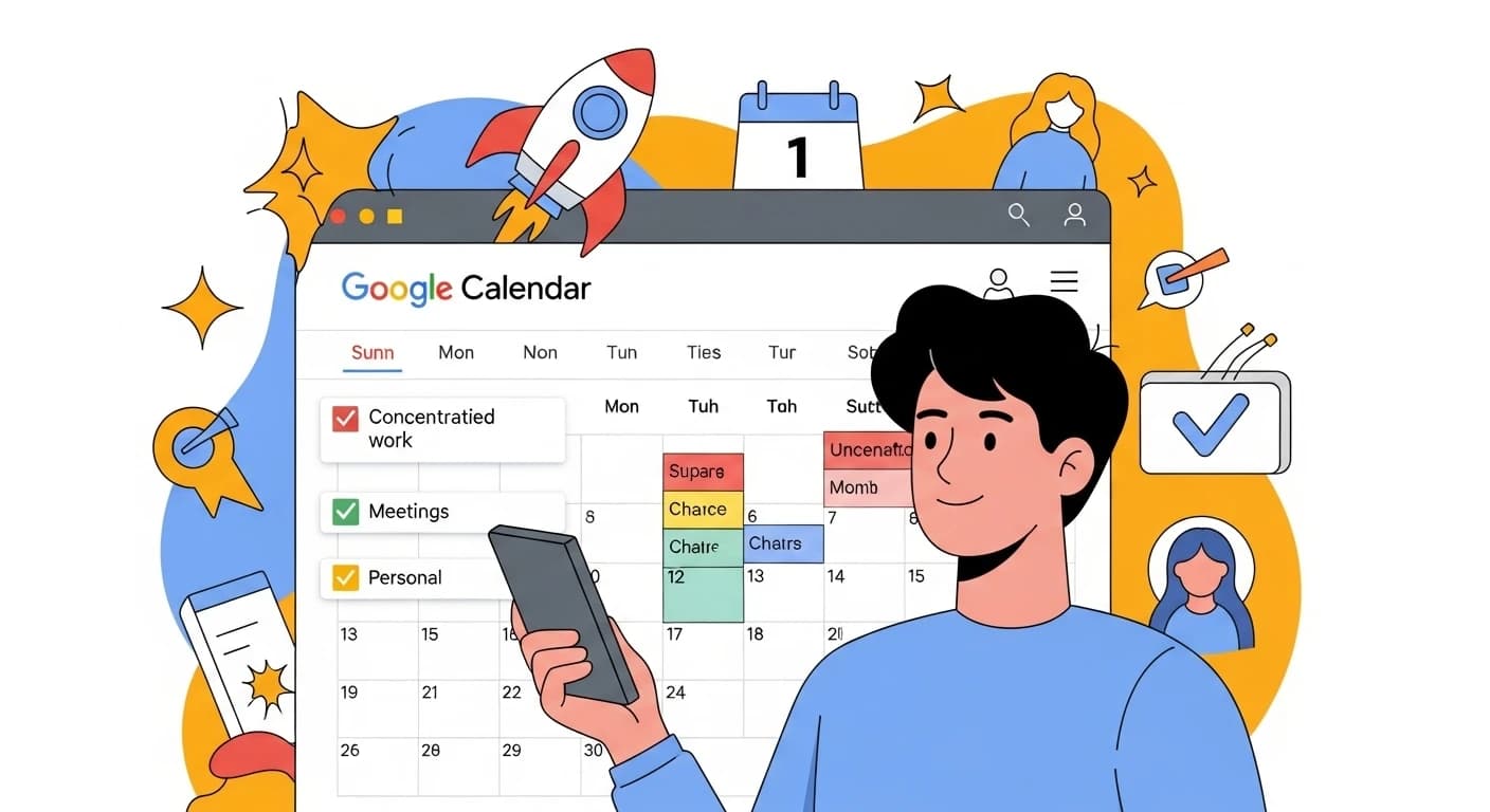 【明日からできる】Googleカレンダー活用術15選|最強時間割の作り方も解説